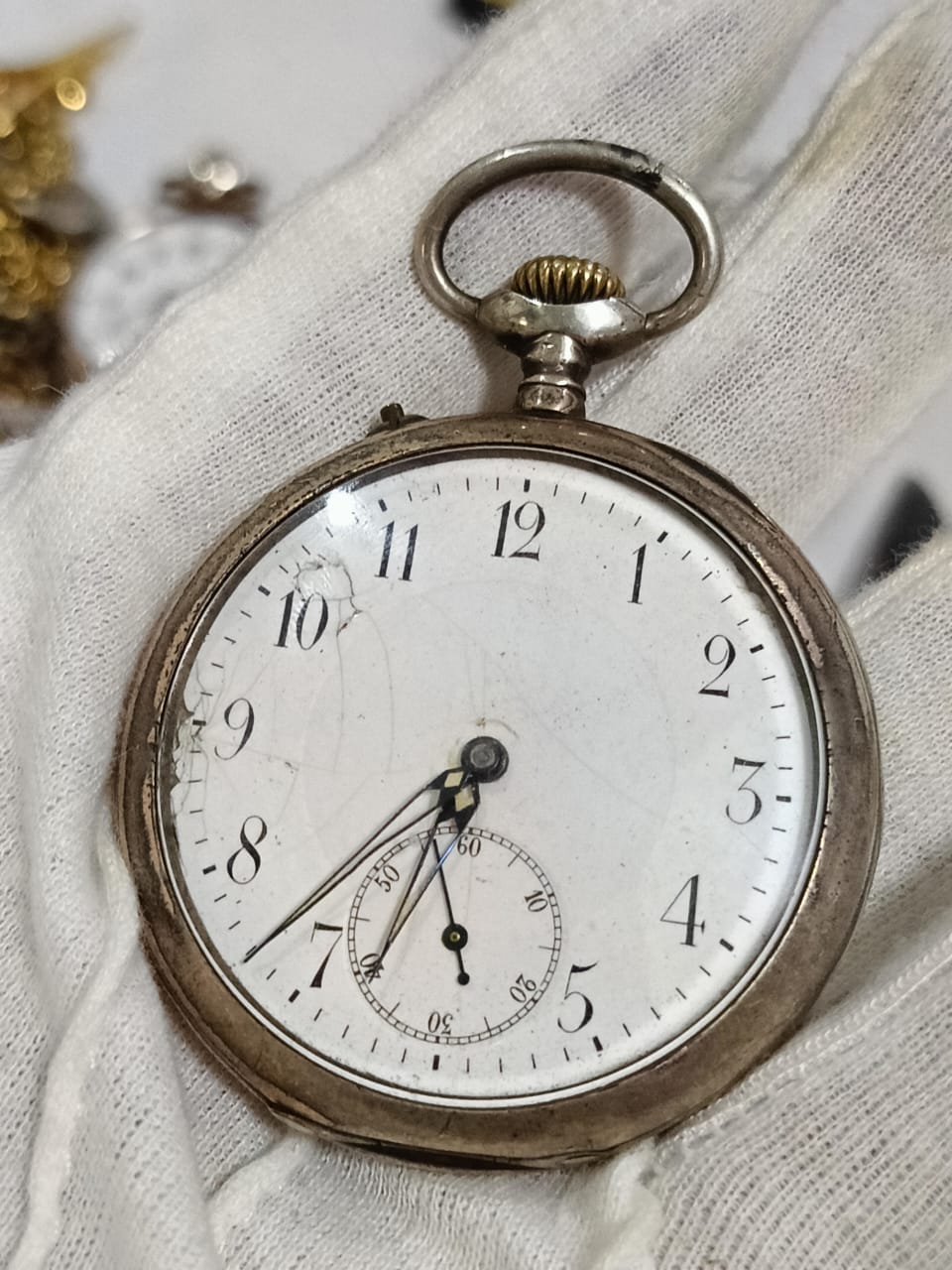 Montre gousset ancienne argent