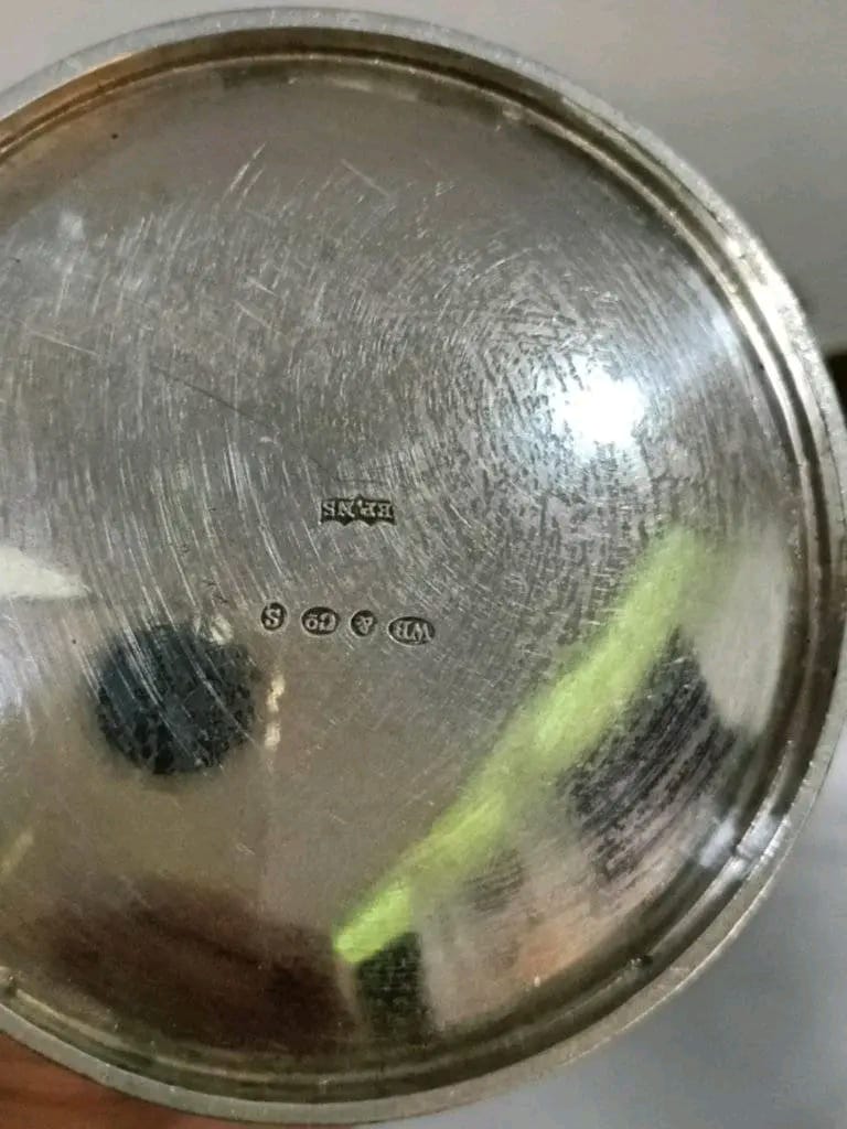 سرفيس قهوة عتيق فضة ومعدن