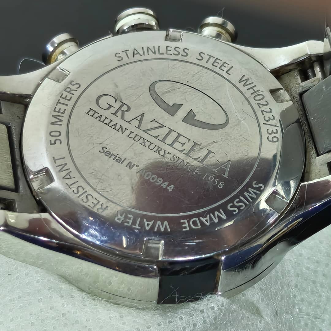 Montre Graziella en daiment original 
38mm
