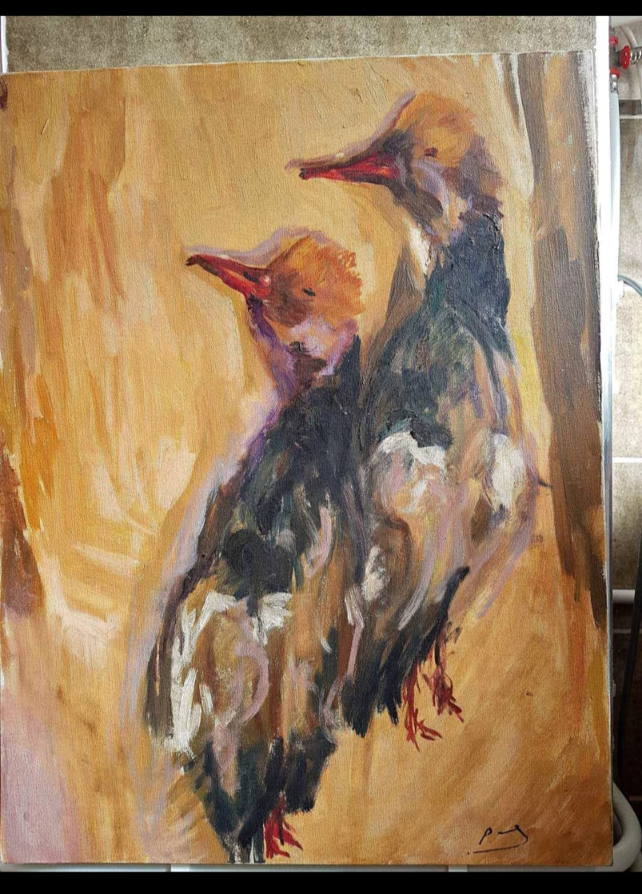 Tableau original signé          40cm/30cm