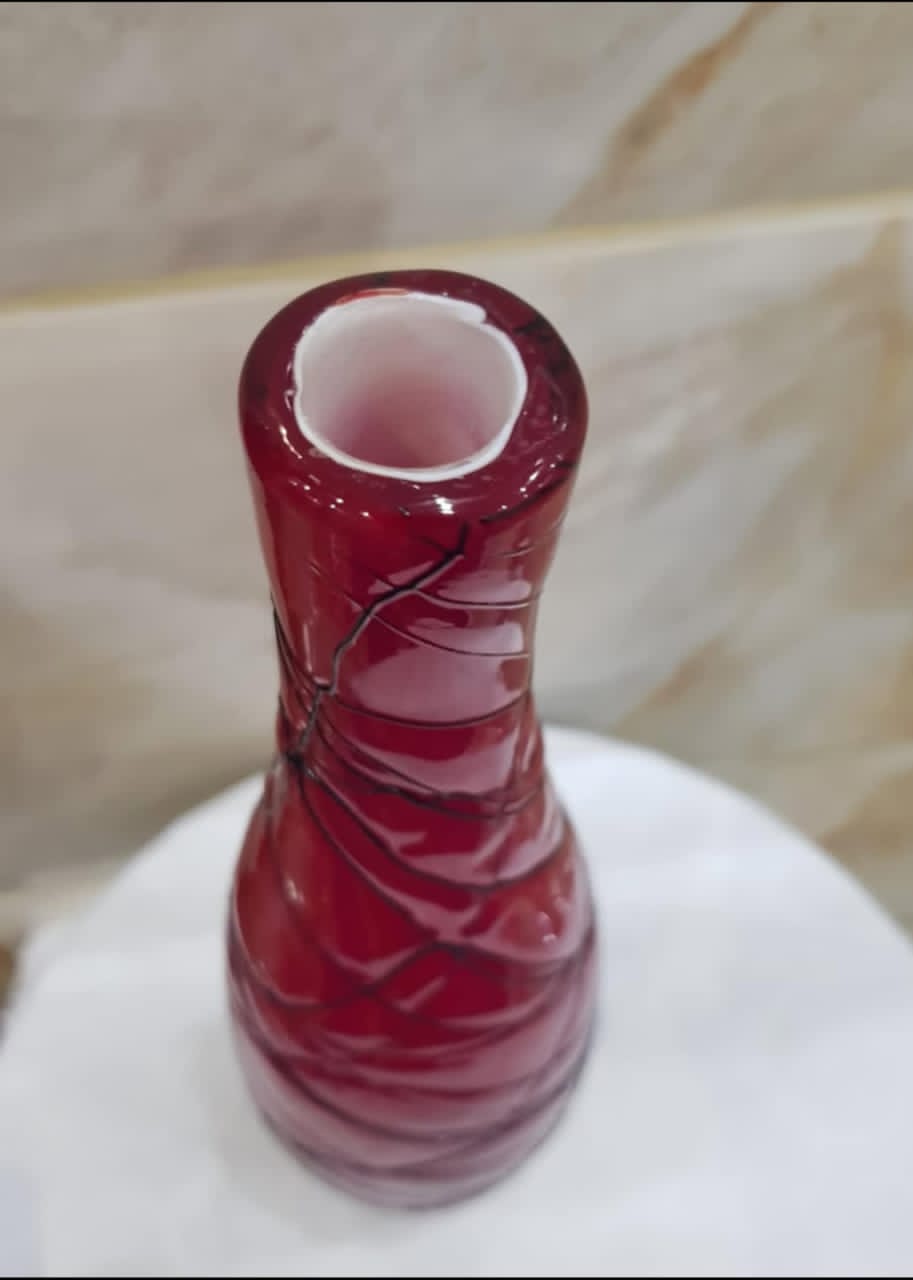 Vase en pete de verre 30cm
