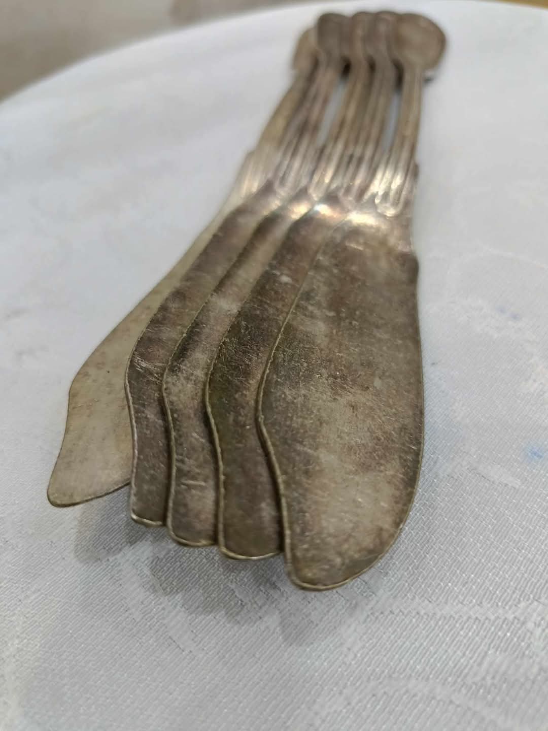 05 pièces argenté