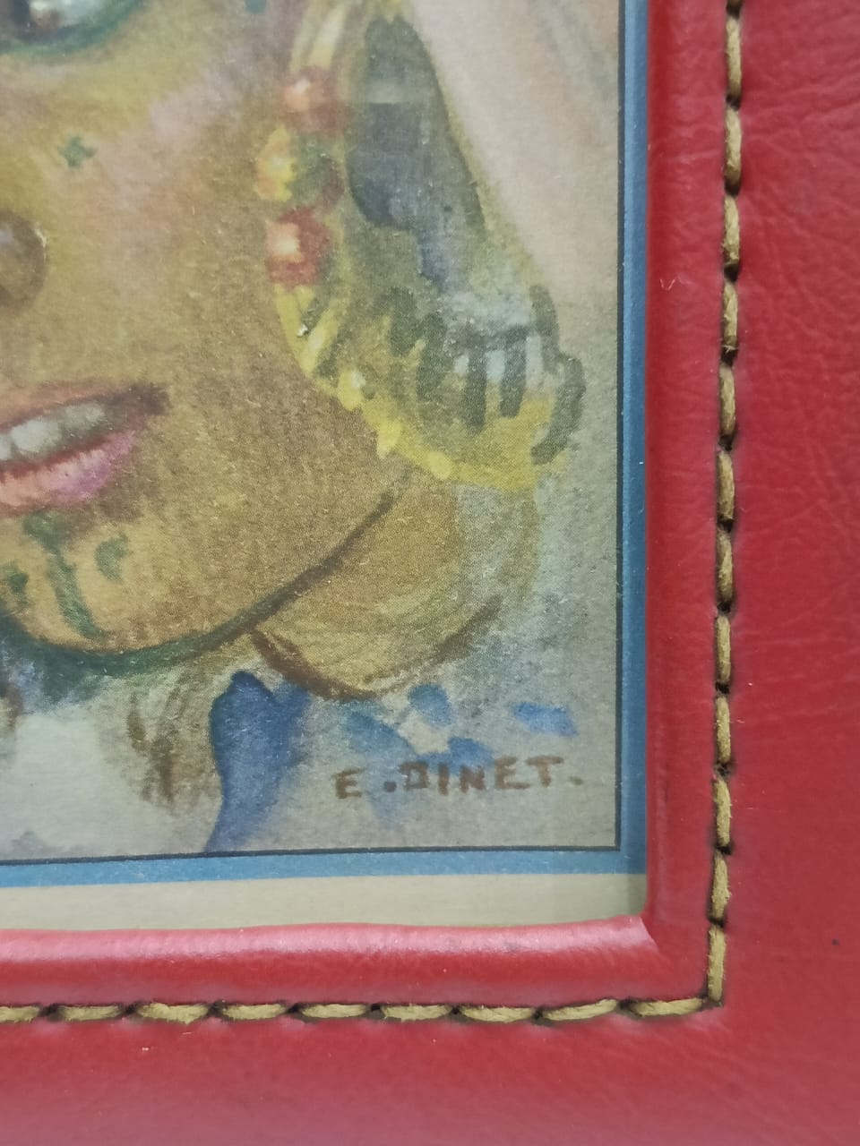 Ancien gravure signé