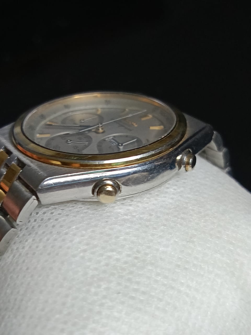 Montre Seiko chronographe Quartz vintage original