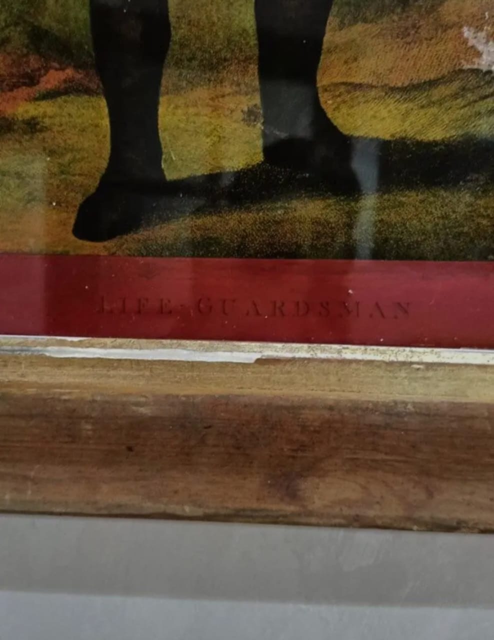 Ancien tableau original signé