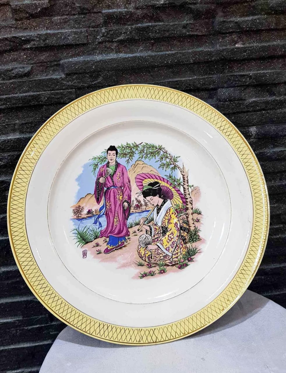 طبق أصلي للديكور قطره 30cm