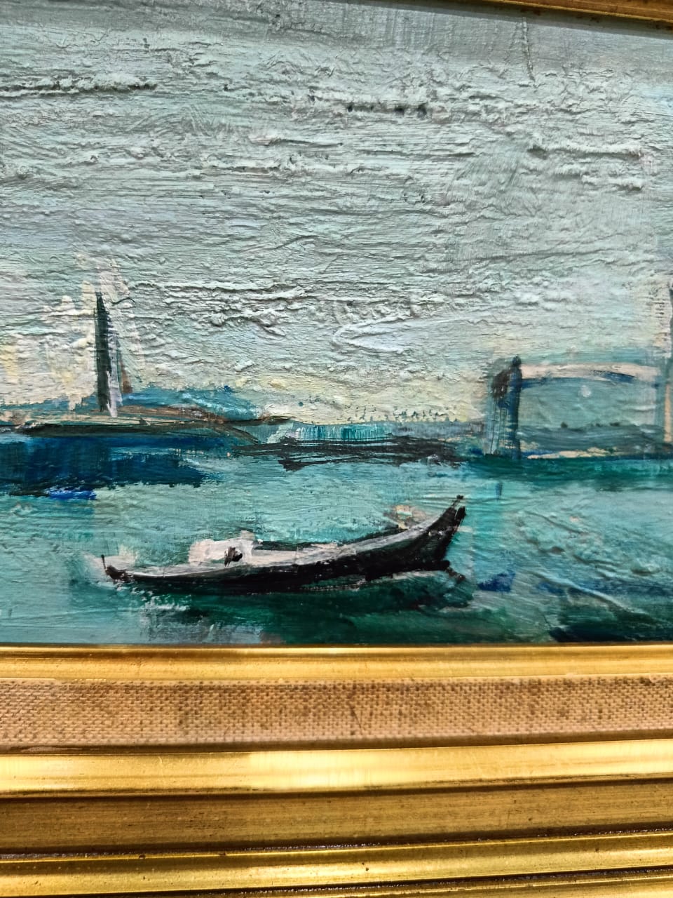 Ancien tableau original signé 
55cm/25cm