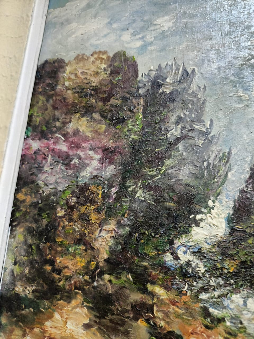 Ancien tableau original signé