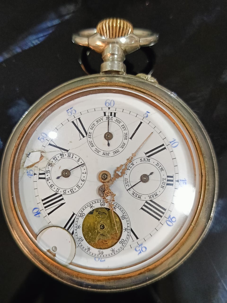 Montre gousset ancienne rare pièce de collection