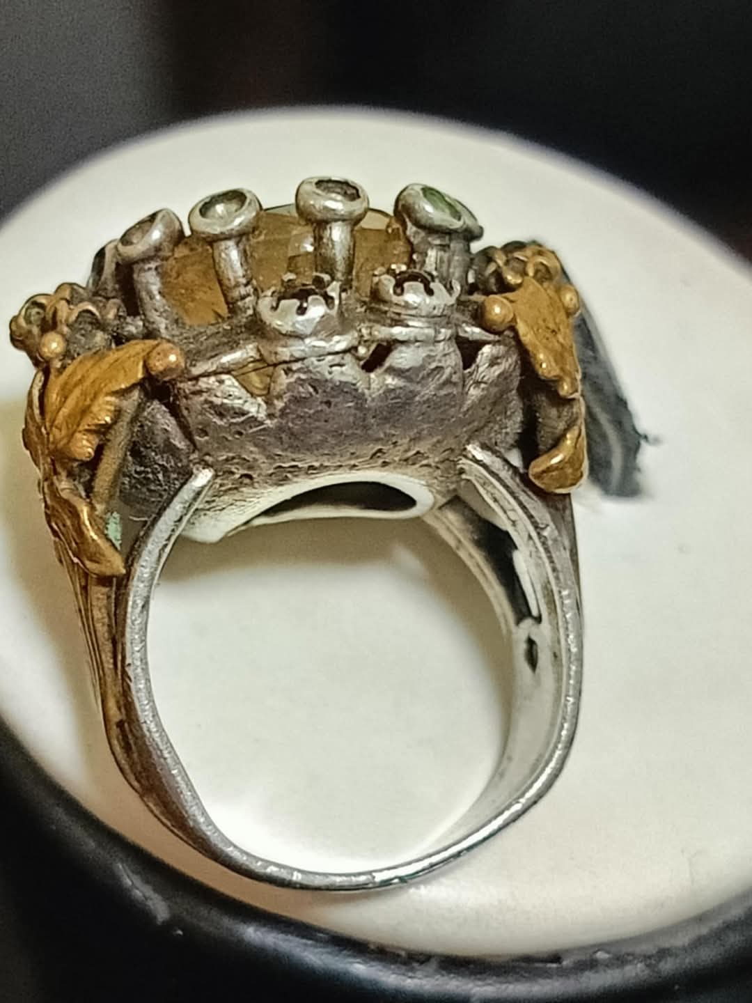 خاتم نسائي بحر سيترين