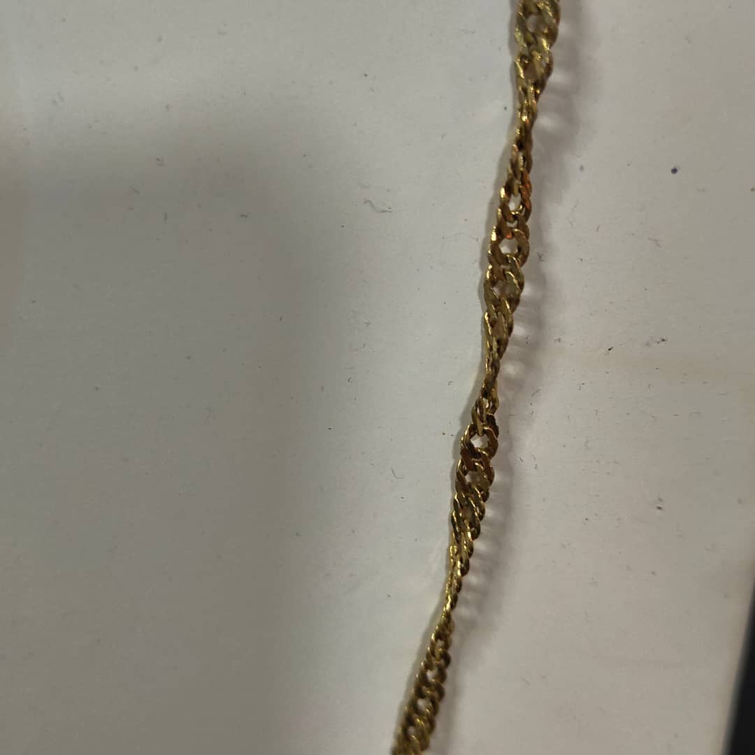 سلسلة بلاكي فرنسي 
طول مغلق 28cm