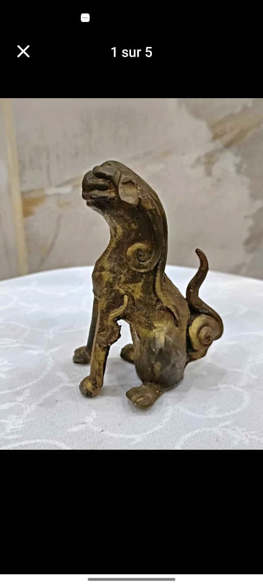 تحفة للديكور من برونز 10cm