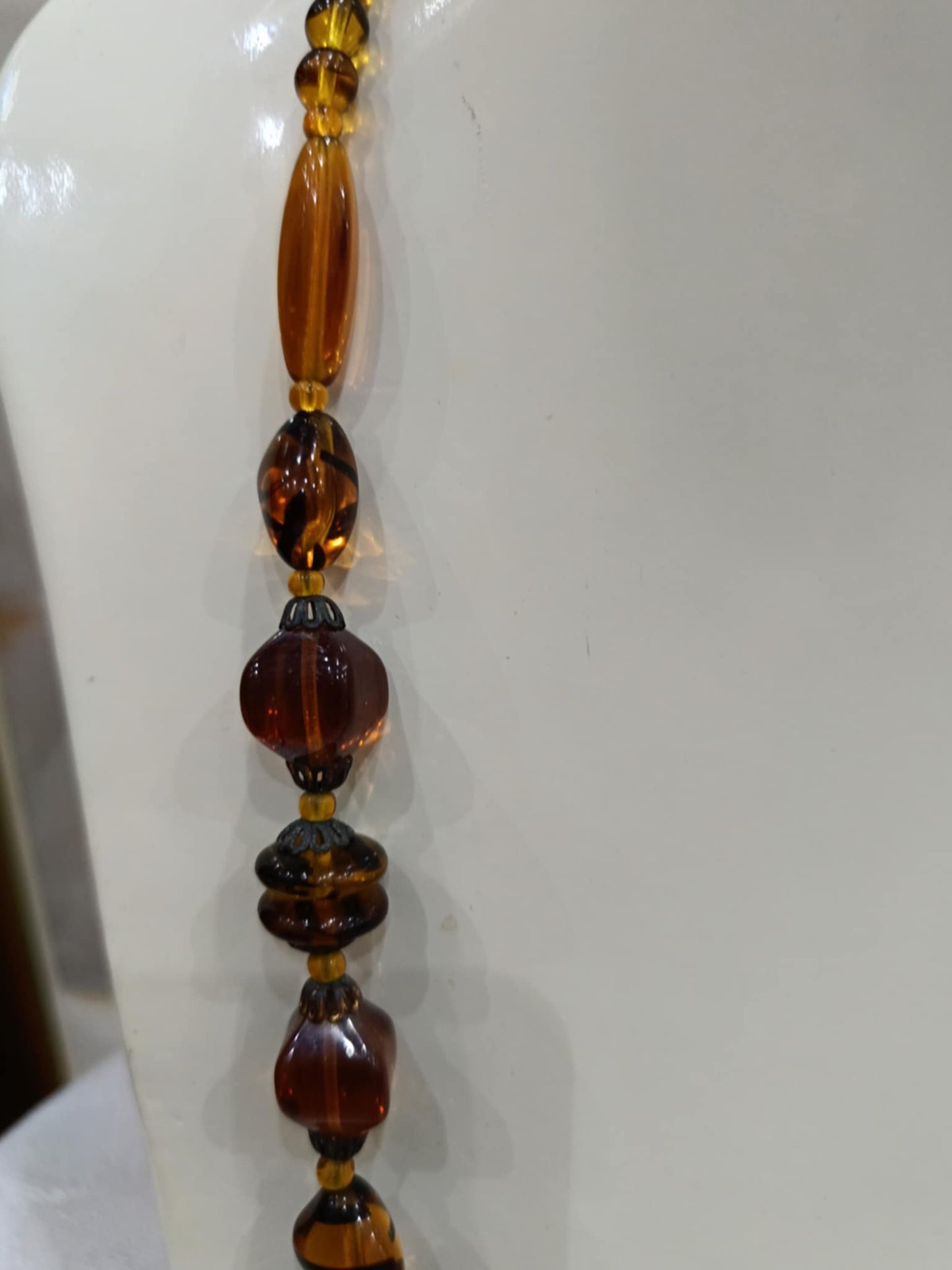 عقد تحفة بأحجار طوله 26cm