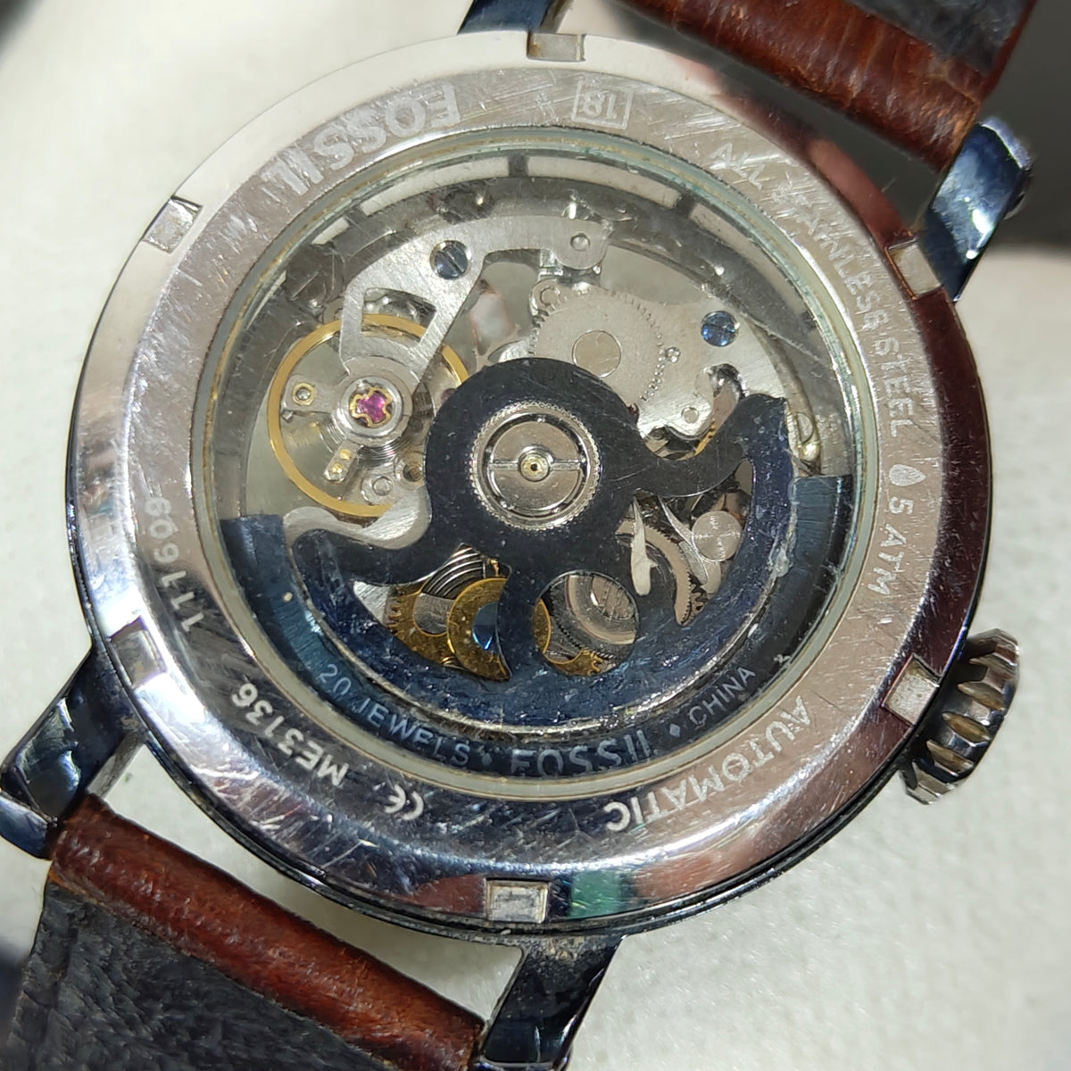 Montre fossil automatique scoullat original 
38mm
