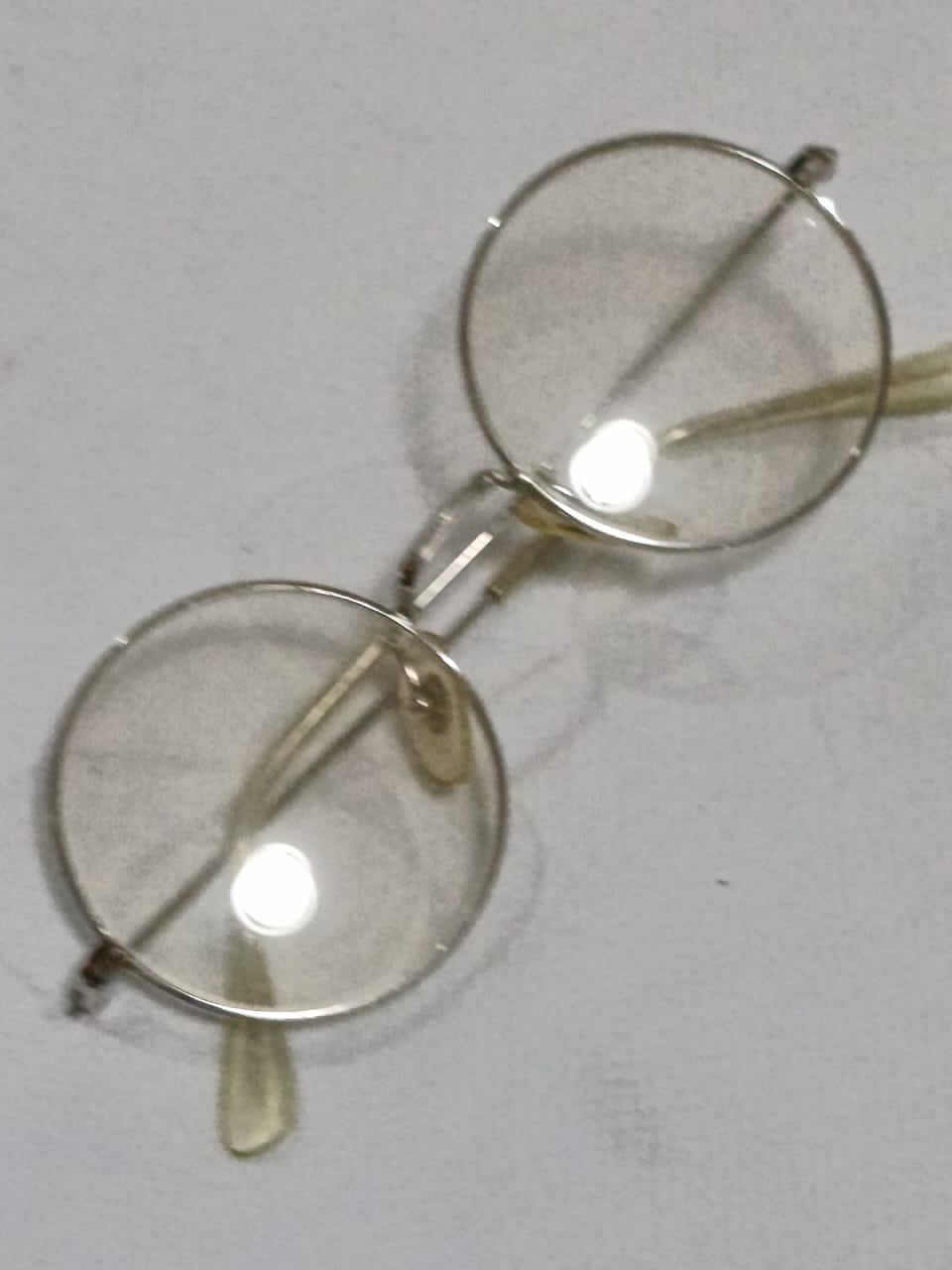 Lunette lamy plaqué or