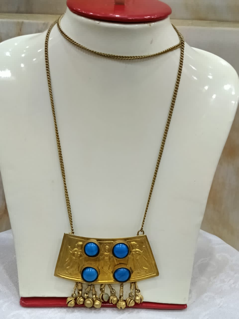 سلسلة نحاس قديمة طولها 36cm