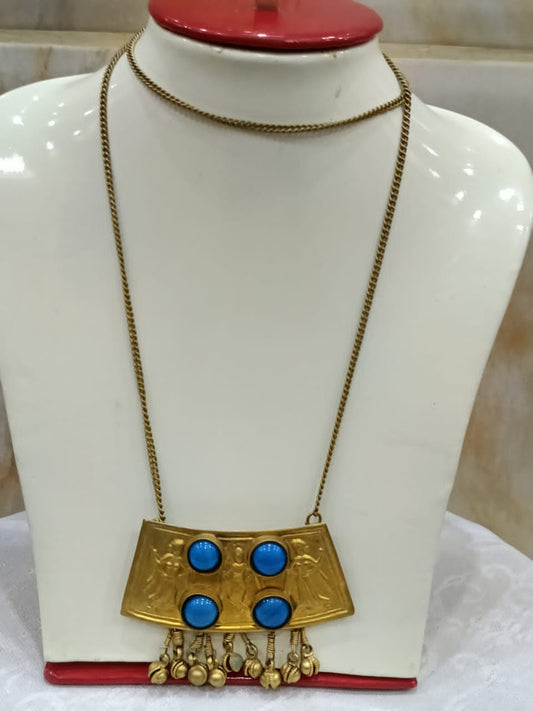 سلسلة نحاس قديمة طولها 36cm