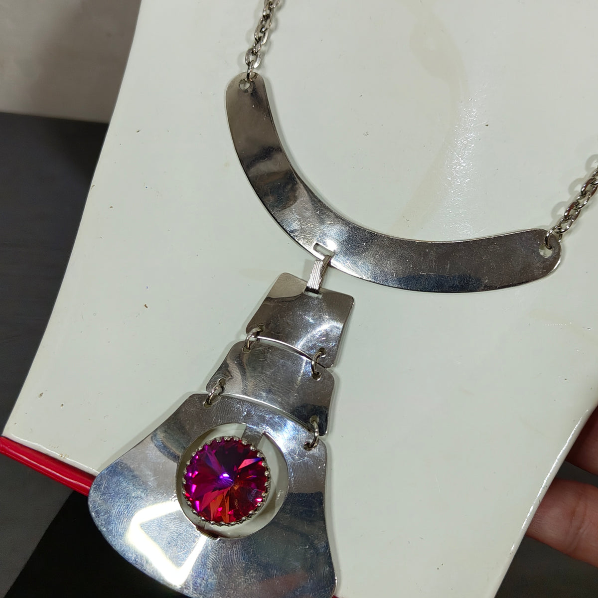 سلسلة acier inoxydable 
طول مغلق 18cm