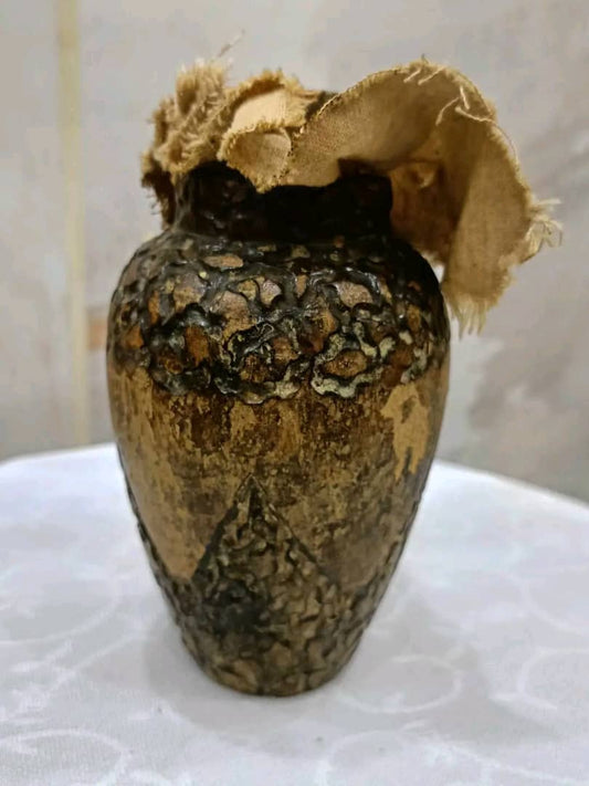 قارورة خشب قديمة طولها 14cm