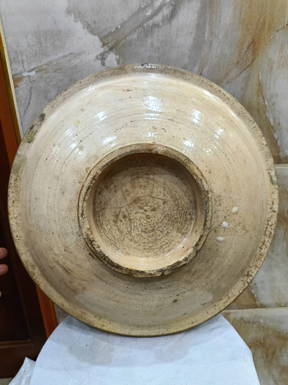 طبق أصلي قديم للديكور قطره 38cm