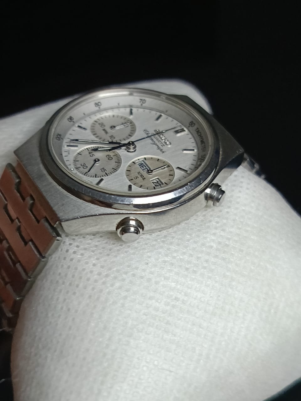 Montre Seiko chronographe Quartz vintage original