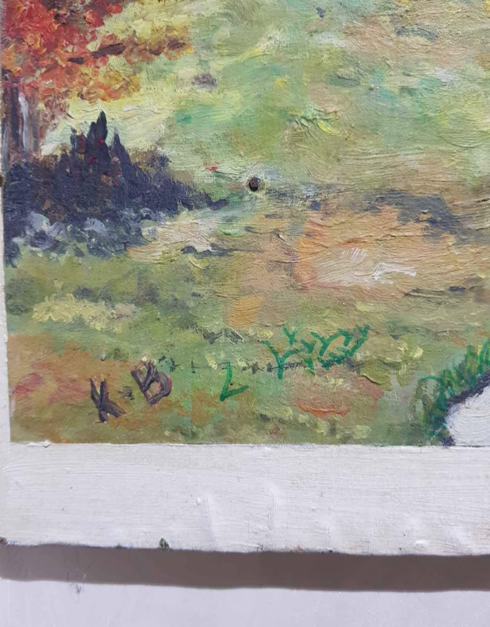 Tableau original signé sur toile 
35cm/30cm