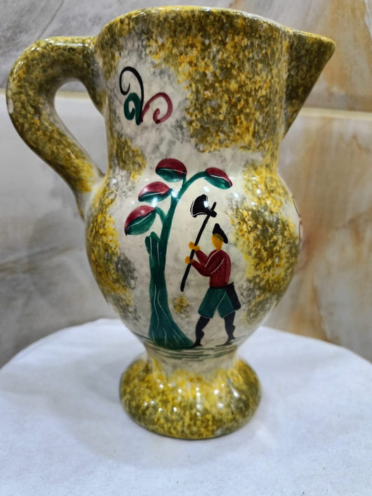 Ancien vase signé  23cm/20cm