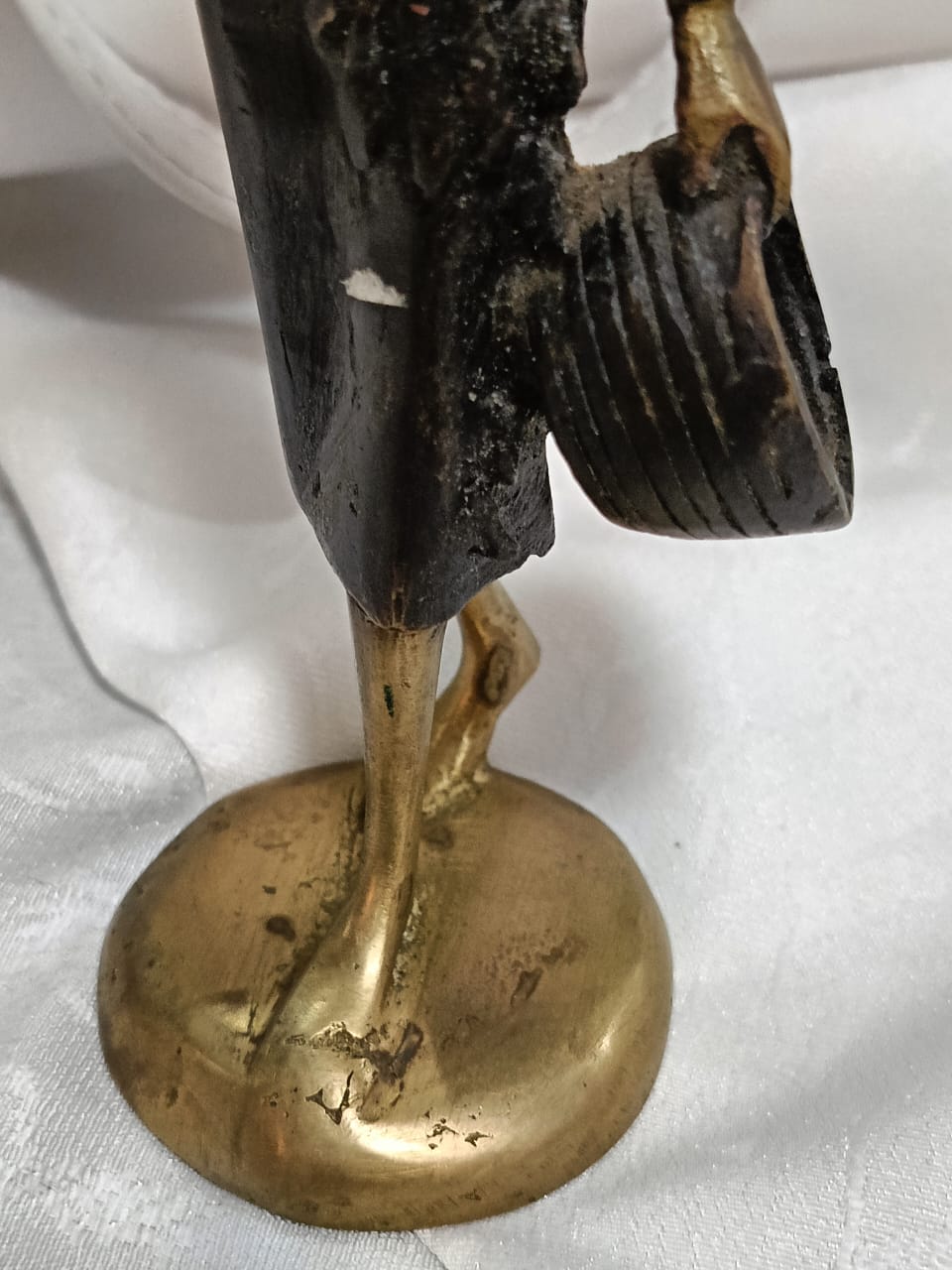 Ancien statut bronze 21cm