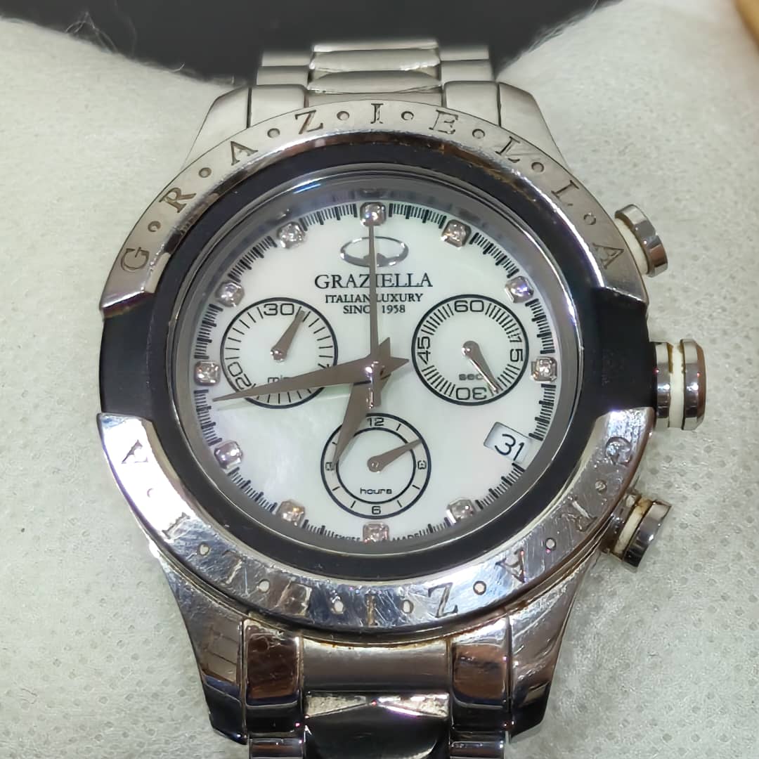 Montre Graziella en daiment original 
38mm
