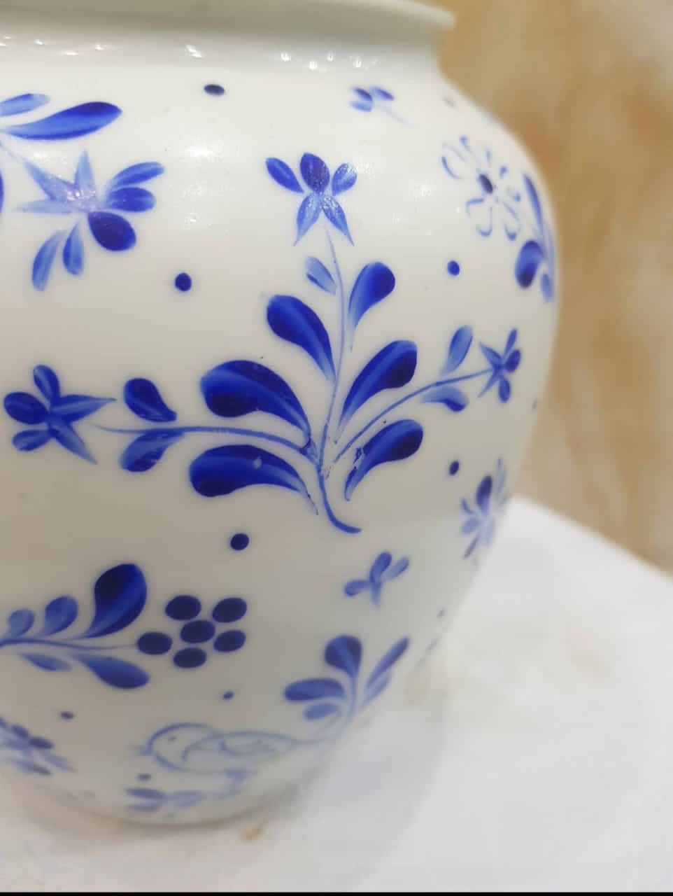 مزهرية فارسية أصلية طولها 22cm