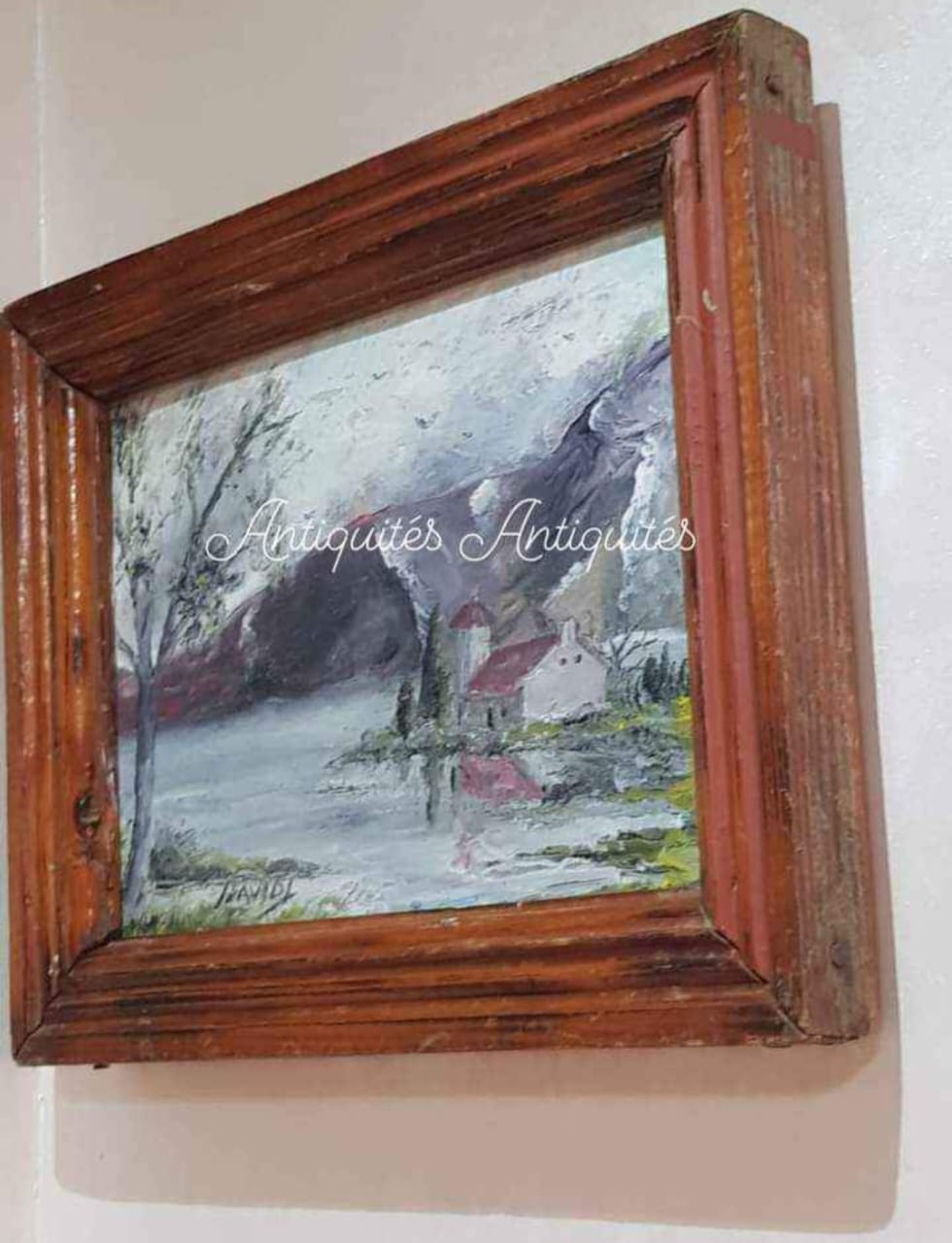 Tableau original signé على كرتون
26cm/16cm