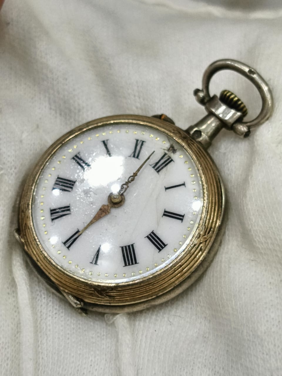 Montre gousset ancienne argent