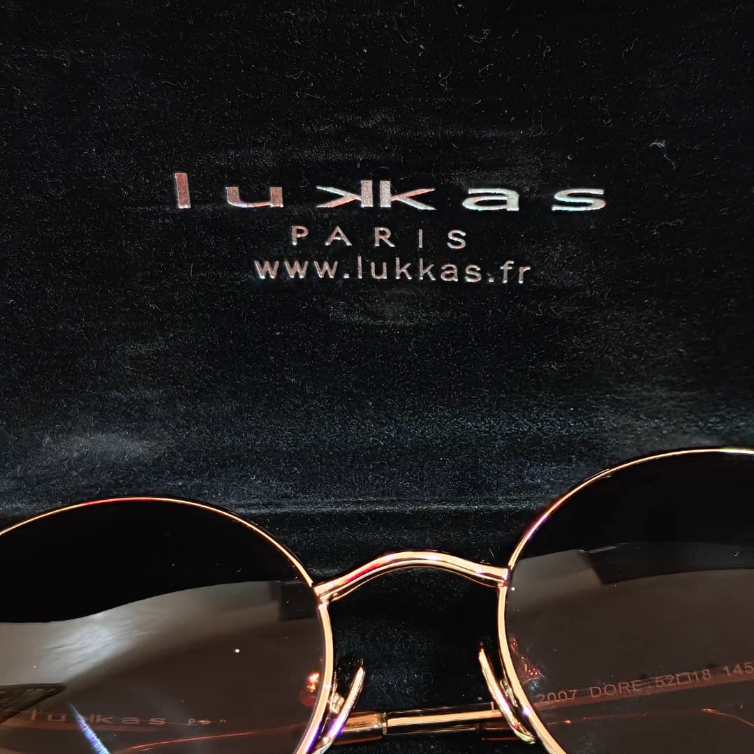 Lunette Lukas paris femme original 
لون زجاج بني
52/18
سعر 12500
