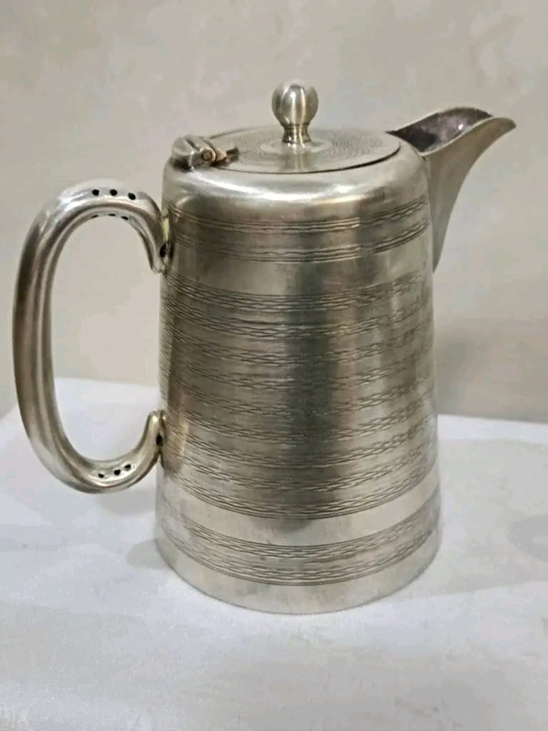 سرفيس قهوة عتيق فضة ومعدن