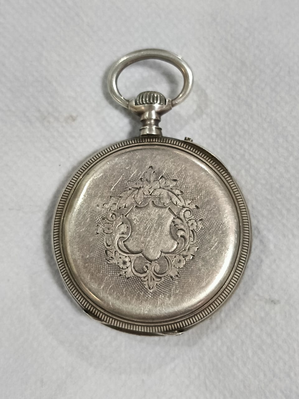 Montre gousset ancienne argent عاطلة