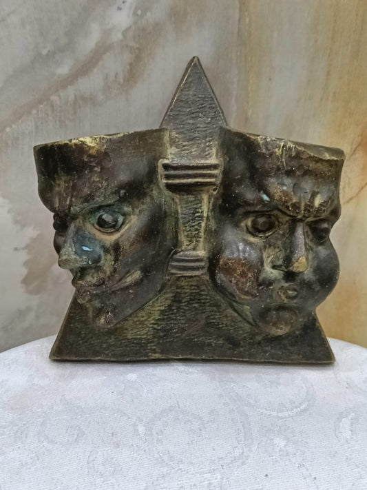 تحفة قديمة برونز لديكور 14cm/14cm