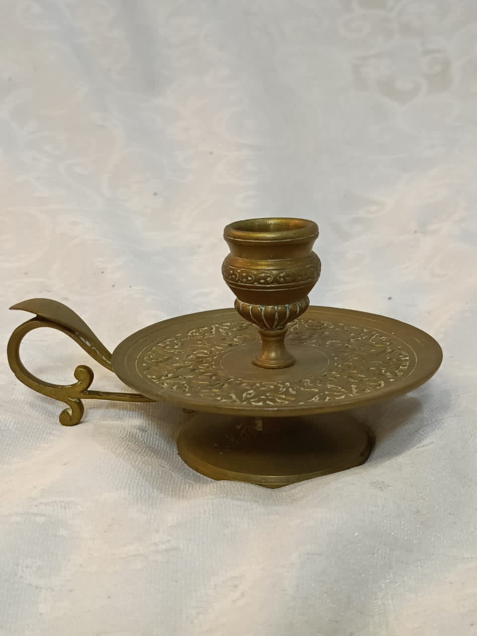 Ancien pougoire en bronze