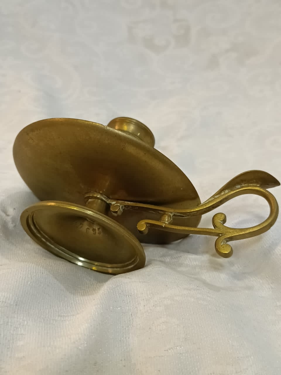 Ancien pougoire en bronze