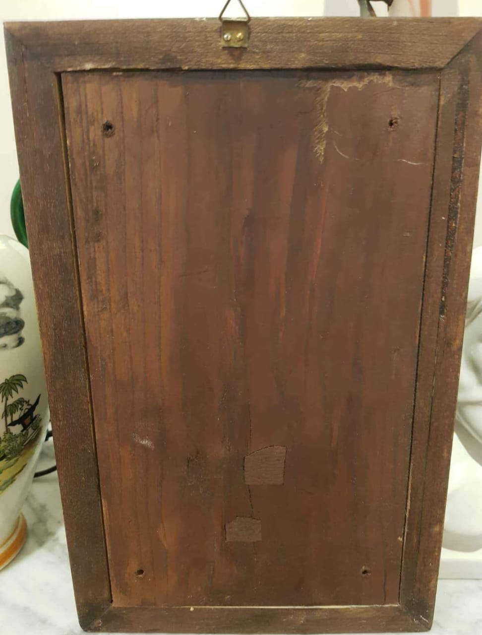 تحفة من خشب منقوش 35cm/26cm
