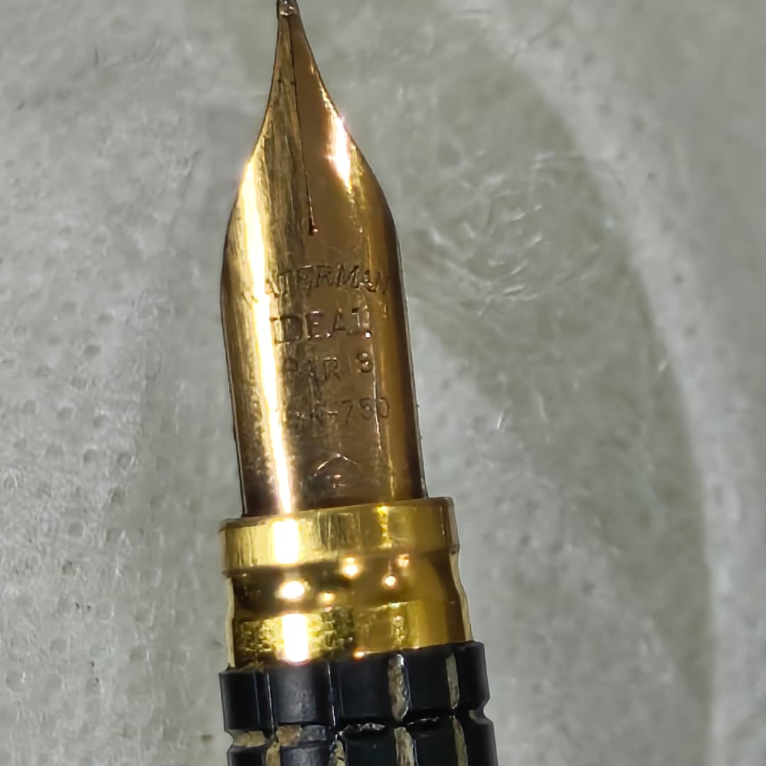 Stylo Waterman paris ريشة ذهب 750