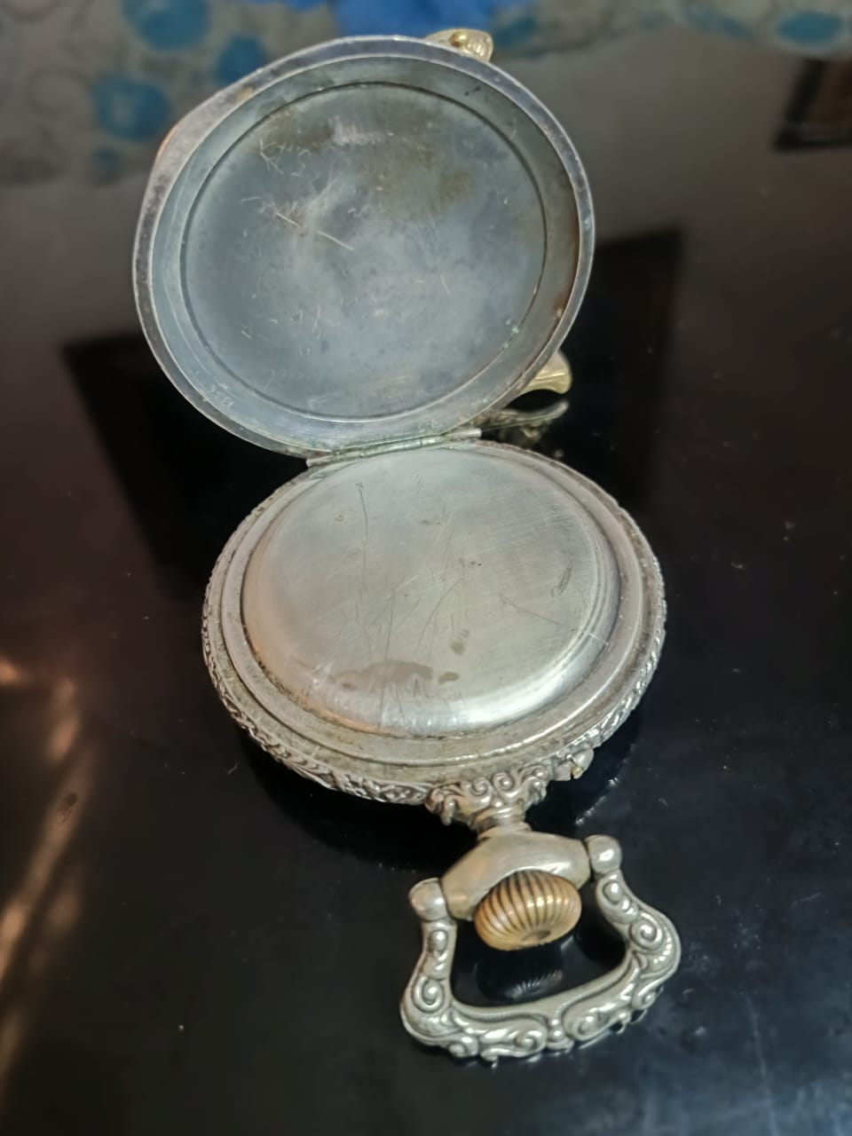 Montre gousset ancienne de collection rar  عاطلة