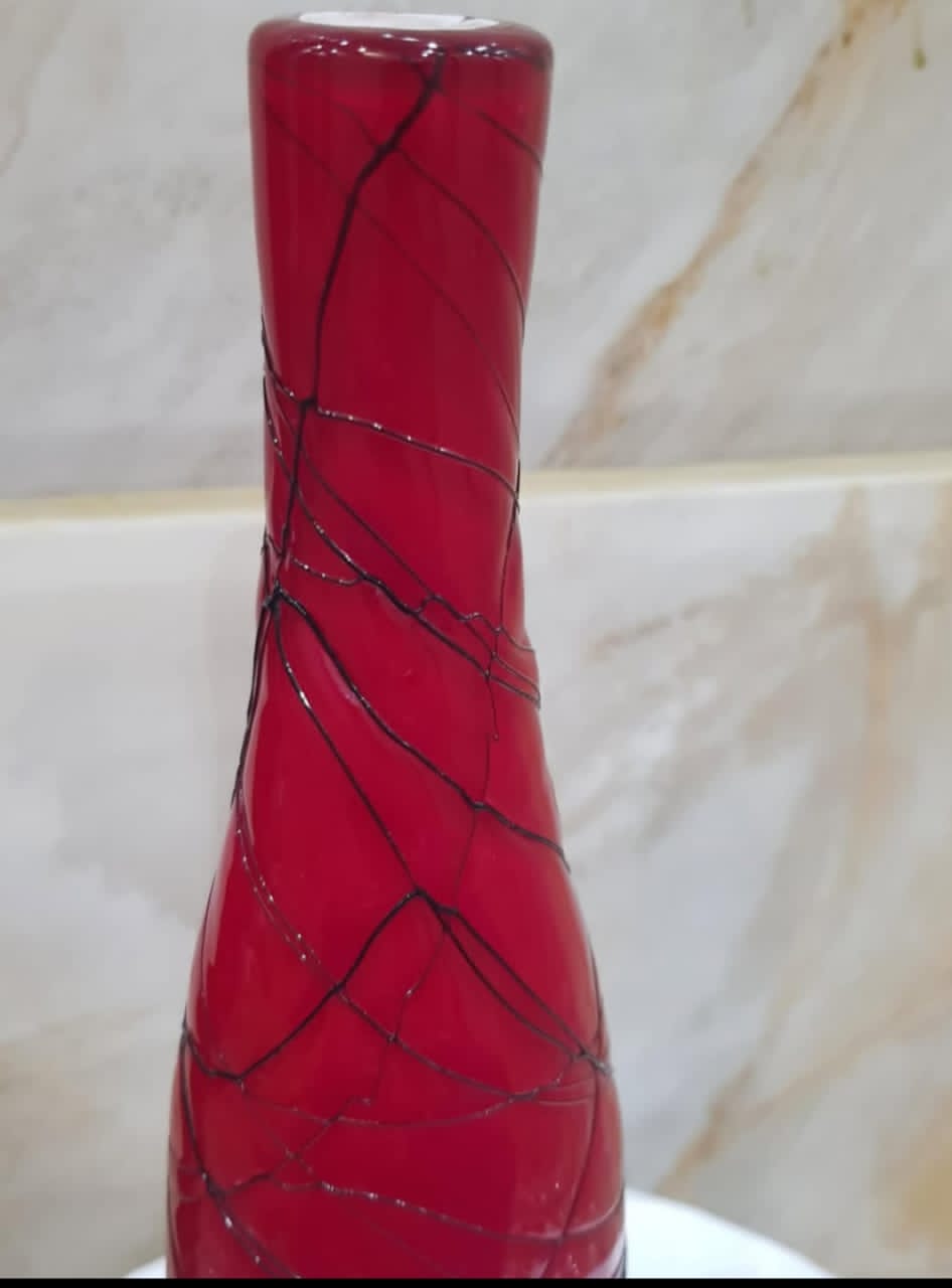 Vase en pete de verre 30cm