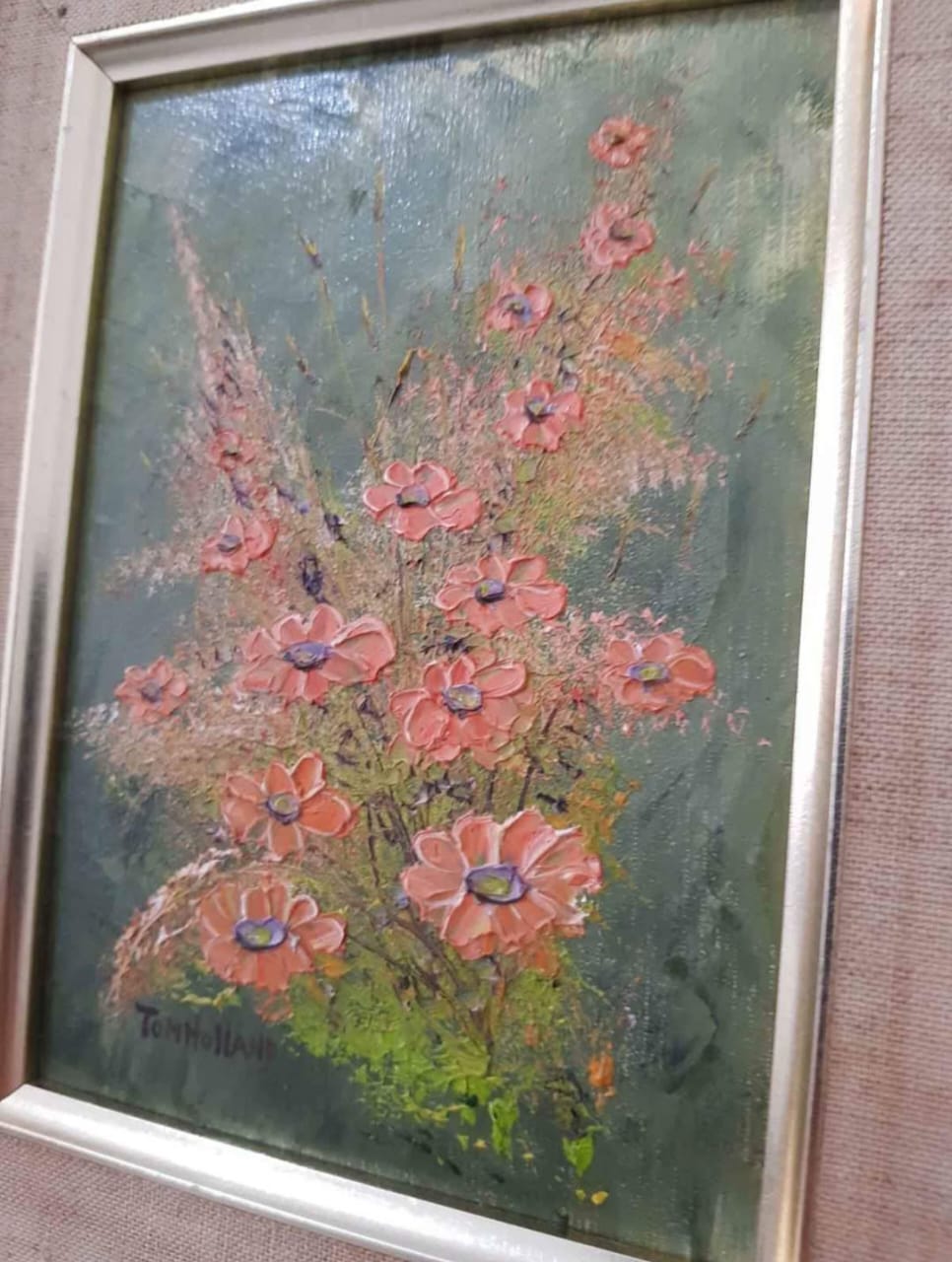 Tableau original signé          20cm/14cm