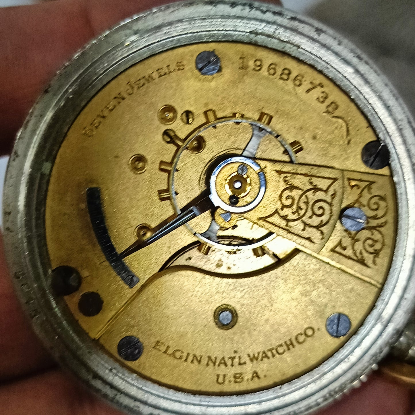 Montre gousset eligin mad USA prix 20000da