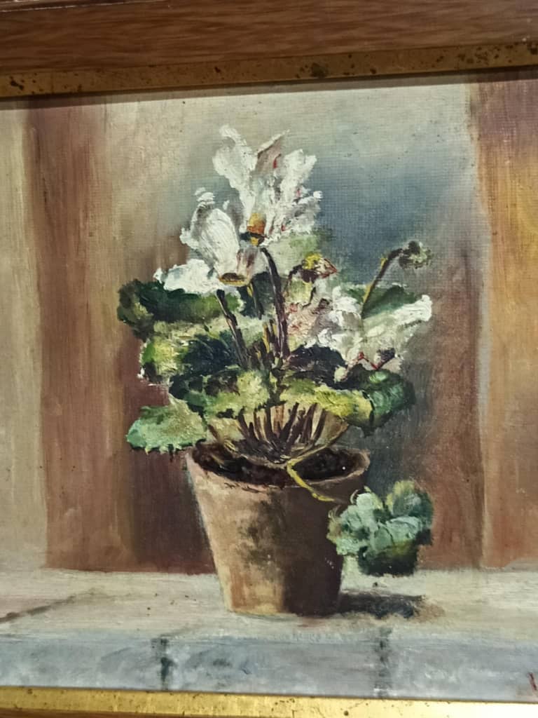 Ancien tableau original signé