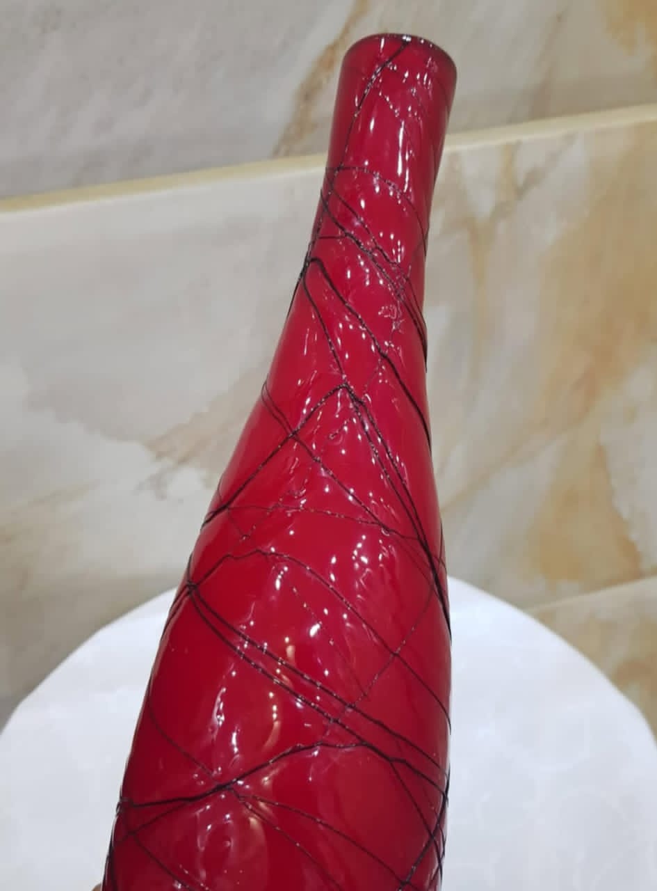Vase en pete de verre 30cm