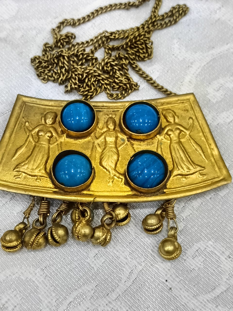 سلسلة نحاس قديمة طولها 36cm
