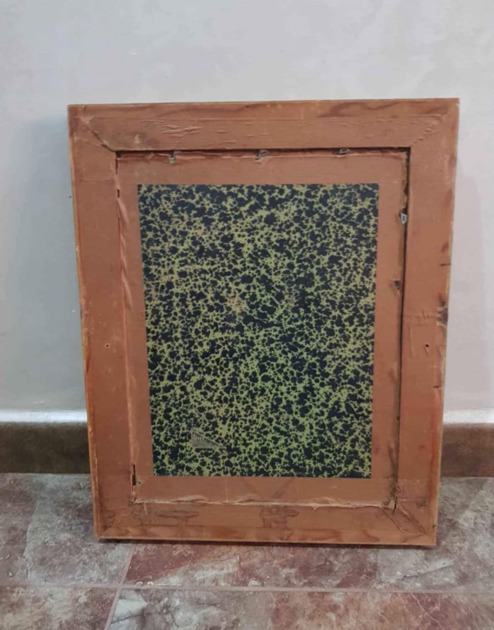 Ancien tableau original signé sur panneau 45cm/28cm