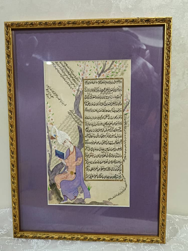 طابلو فارسي أصلي تحفة 50cm/35cm