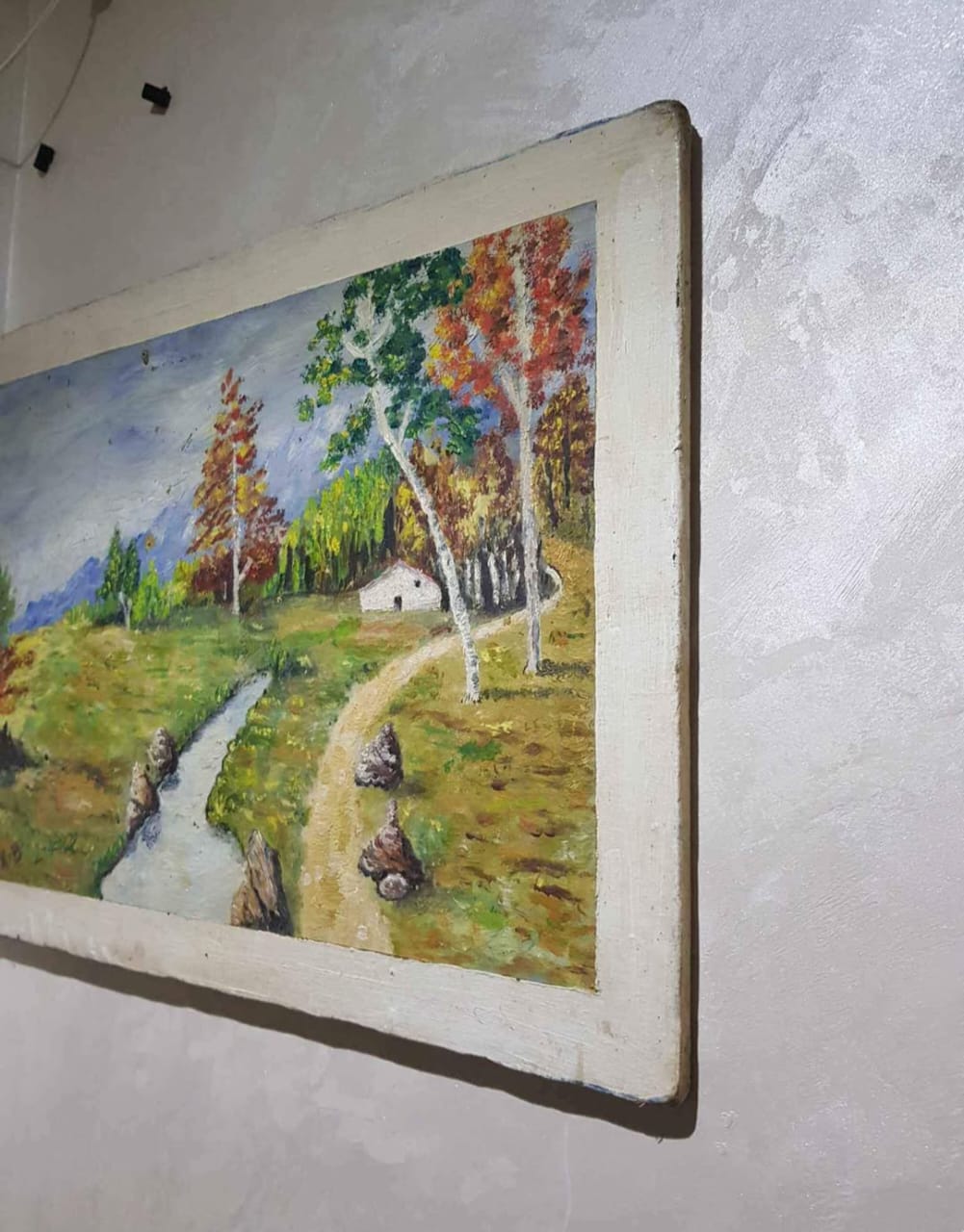 Tableau original signé sur toile 
35cm/30cm